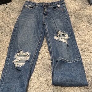 American Eagle Distressed Blue Jeans